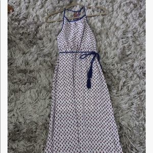 Patterned maxi dress